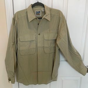 EUC TravelSmith Fishing Shirt